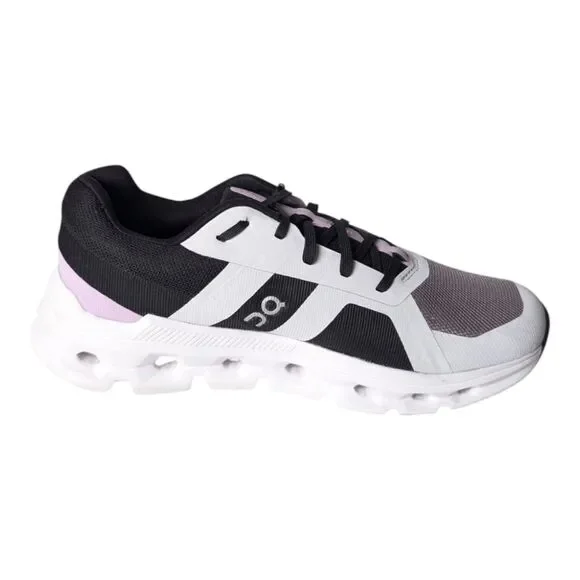 On Running Women's Athletic Shoes - Black and Gray - Picture 6 of 16